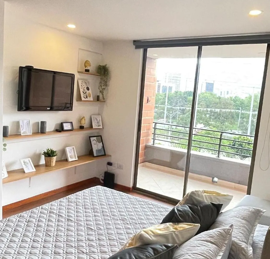 Aparta Estudio Muy Bien Ubicado Medellín Appartamento